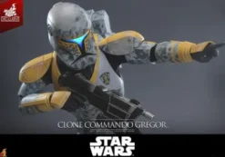Star Wars: The Clone Wars Figura 1/6 Clone Commando Gregor Hot Toys Exclusive 30 cm