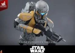 Star Wars: The Clone Wars Figura 1/6 Clone Commando Gregor Hot Toys Exclusive 30 cm