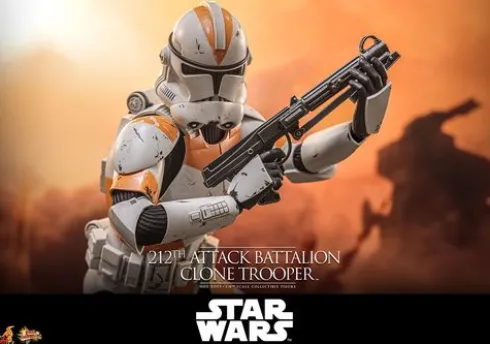 Star Wars The Clone Wars Figura 1/6 212th Attack Battalion Clone Trooper 30 cm