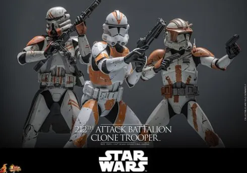 Star Wars The Clone Wars Figura 1/6 212th Attack Battalion Clone Trooper 30 cm