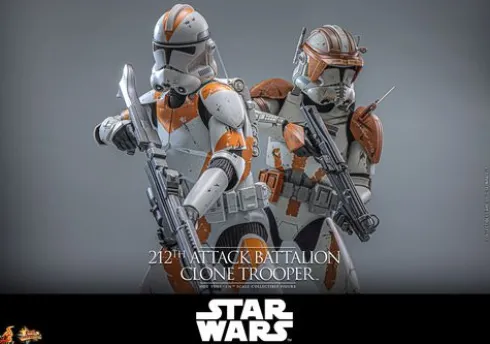 Star Wars The Clone Wars Figura 1/6 212th Attack Battalion Clone Trooper 30 cm