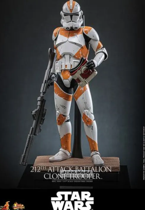 Star Wars The Clone Wars Figura 1/6 212th Attack Battalion Clone Trooper 30 cm