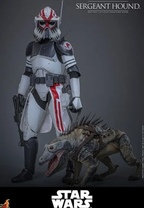 Star Wars: The Clone Wars Figura 1/6 Sergeant Hound 30 cm