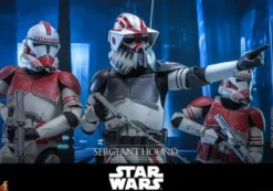 Star Wars: The Clone Wars Figura 1/6 Sergeant Hound 30 cm