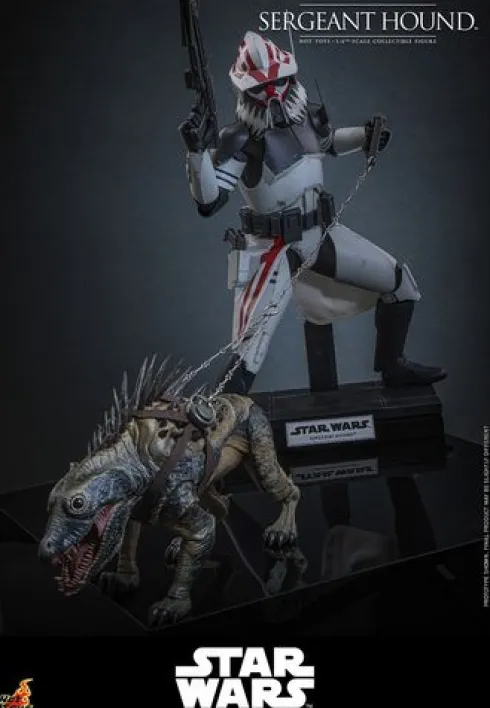 Star Wars: The Clone Wars Figura 1/6 Sergeant Hound 30 cm