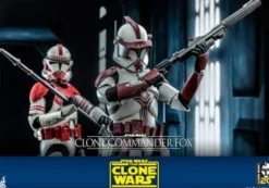 Star Wars: The Clone Wars Figura 1/6 Clone Commander Fox 30 cm