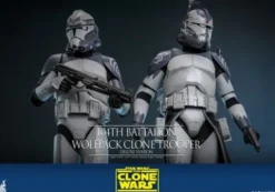 Star Wars The Clone Wars Figura 1/6 104th Battalion Wolfpack Clone Trooper Deluxe Version 30 cm
