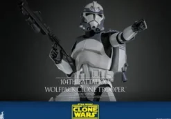Star Wars The Clone Wars Figura 1/6 104th Battalion Wolfpack Clone Trooper Deluxe Version 30 cm