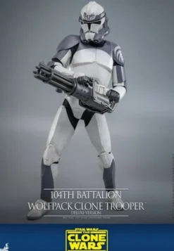 Star Wars The Clone Wars Figura 1/6 104th Battalion Wolfpack Clone Trooper Deluxe Version 30 cm