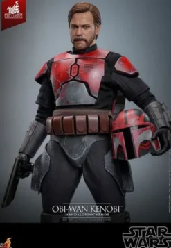 Star Wars: The Clone Wars Figura Movie Masterpiece 1/6 Obi-Wan (Mandalorian Armor) Hot Toys Exclusive 31 cm