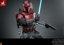 Star Wars: The Clone Wars Figura Movie Masterpiece 1/6 Obi-Wan (Mandalorian Armor) Hot Toys Exclusive 31 cm
