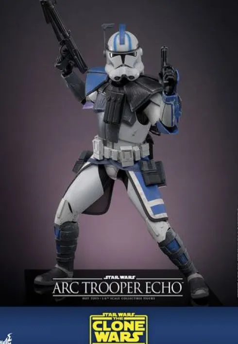 Star Wars The Clone Wars Figura Movie Masterpiece 1/6 Arc Trooper Echo