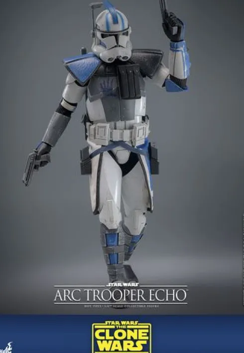 Star Wars The Clone Wars Figura Movie Masterpiece 1/6 Arc Trooper Echo