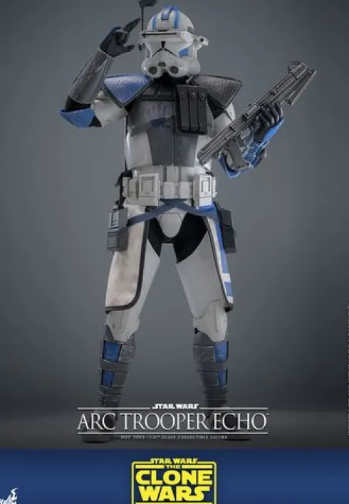 Star Wars The Clone Wars Figura Movie Masterpiece 1/6 Arc Trooper Echo