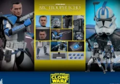 Star Wars The Clone Wars Figura Movie Masterpiece 1/6 Arc Trooper Echo