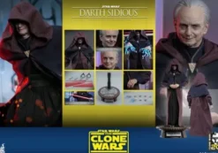 Star Wars:: The Clone Wars Figura 1/6 Darth Sidious 29 cm