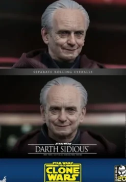 Star Wars:: The Clone Wars Figura 1/6 Darth Sidious 29 cm