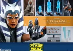 Star Wars The Clone Wars Figura 1/6 Ahsoka Tano 29 cm