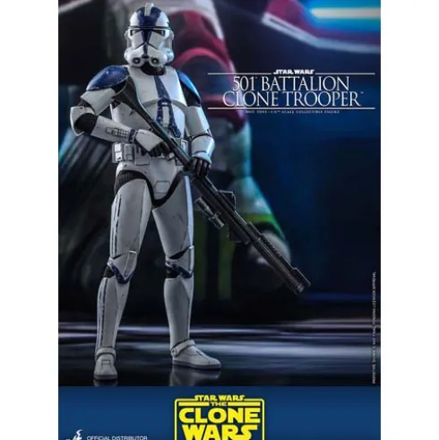 Star Wars The Clone Wars Figura 1/6 501st Battalion Clone Trooper 30 cm