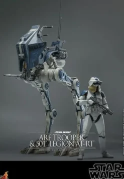 Star Wars The Clone Wars Figura 1/6 ARF Trooper & 501st Legion AT-RT 30 cm