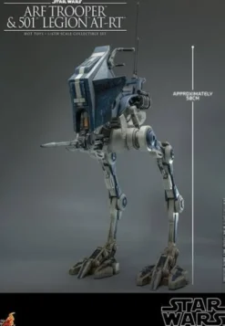 Star Wars The Clone Wars Figura 1/6 ARF Trooper & 501st Legion AT-RT 30 cm