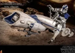 Star Wars The Clone Wars Figura 1/6 Commander Appo & BARC Speeder 30 cm