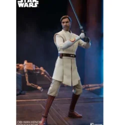 Star Wars The Clone Wars Figura 1/6 Obi-Wan Kenobi 30 cm Sideshow
