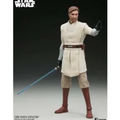 Star Wars The Clone Wars Figura 1/6 Obi-Wan Kenobi 30 cm Sideshow