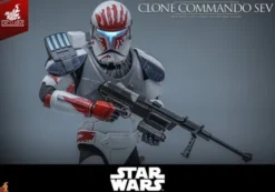 Star Wars: The Clone Wars Television Masterpiece Figura 1/6 Clone Commando Sev (Hot Toys Exclusive) 30 cm