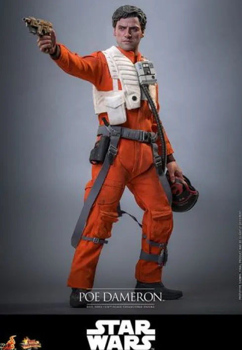 Star Wars: The Force Awakens Figura Movie Masterpiece 1/6 Poe Dameron 30 cm