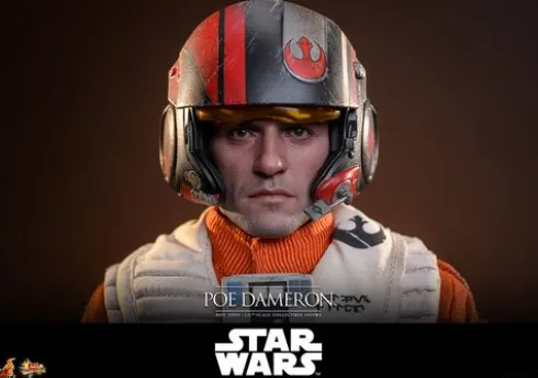 Star Wars: The Force Awakens Figura Movie Masterpiece 1/6 Poe Dameron 30 cm