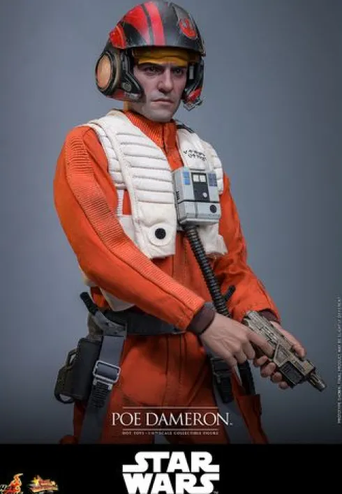 Star Wars: The Force Awakens Figura Movie Masterpiece 1/6 Poe Dameron 30 cm