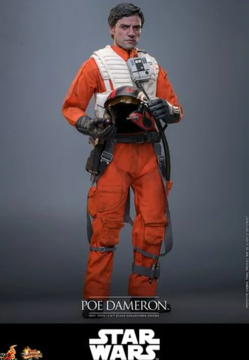 Star Wars: The Force Awakens Figura Movie Masterpiece 1/6 Poe Dameron 30 cm