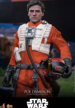 Star Wars: The Force Awakens Figura Movie Masterpiece 1/6 Poe Dameron 30 cm
