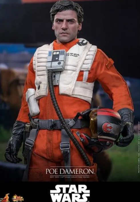 Star Wars: The Force Awakens Figura Movie Masterpiece 1/6 Poe Dameron 30 cm