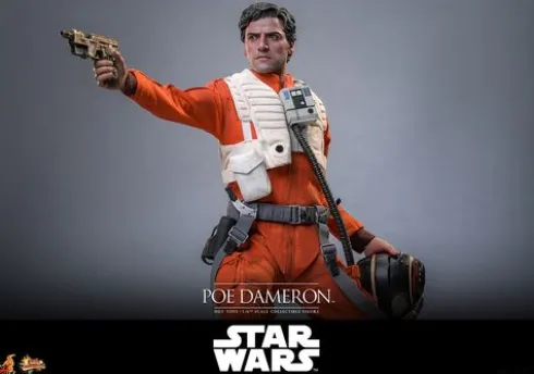 Star Wars: The Force Awakens Figura Movie Masterpiece 1/6 Poe Dameron 30 cm