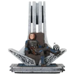 Star Wars: The Mandalorian Estatua Premier Collection 1/7 Bo-Katan Kryze on Throne 35 cm
