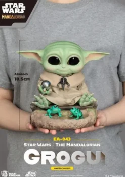 Star Wars: The Mandalorian Estatua Egg Attack Grogu 18 cm