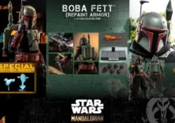 Star Wars: The Mandalorian Figura 1/6 Boba Fett Repaint Armor Special Edition 30 cm