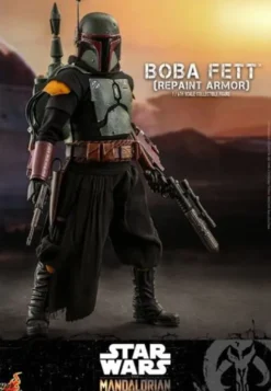 Star Wars: The Mandalorian Figura 1/6 Boba Fett Repaint Armor Special Edition 30 cm