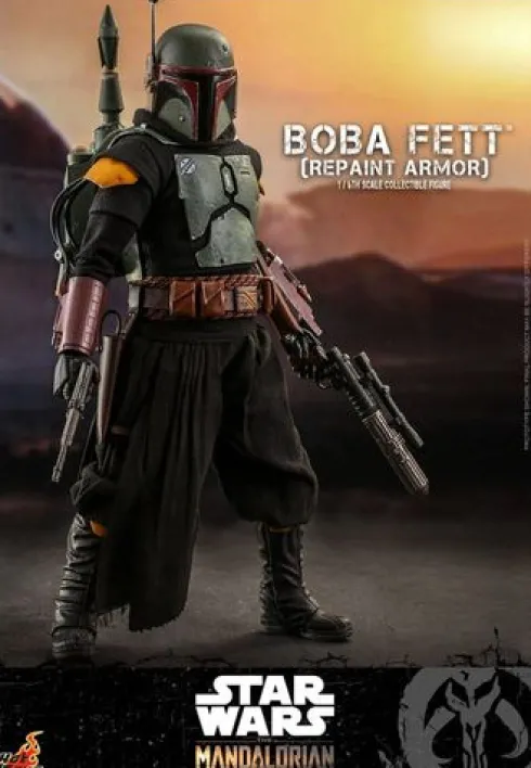 Star Wars: The Mandalorian Figura 1/6 Boba Fett Repaint Armor Special Edition 30 cm