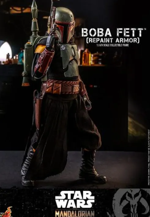 Star Wars: The Mandalorian Figura 1/6 Boba Fett Repaint Armor Special Edition 30 cm