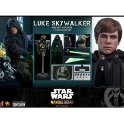 Star Wars The Mandalorian Figura 1/6 Luke Skywalker (Deluxe Version) 30 cm Hot Toys