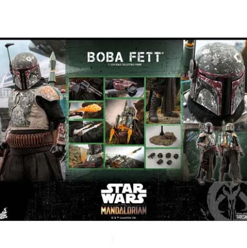 Star Wars The Mandalorian Figura 1/6 Boba Fett 30 cm