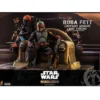 Star Wars The Mandalorian Figura 1/6 Boba Fett (Repaint Armor) and Throne 30 cm Hot Toys