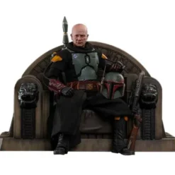 Star Wars The Mandalorian Figura 1/6 Boba Fett (Repaint Armor) and Throne 30 cm Hot Toys