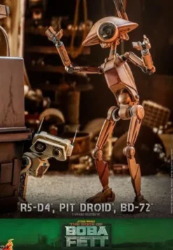 Star Wars The Mandalorian Figuras 1/6 R5-D4, Pit Droid, & BD-72