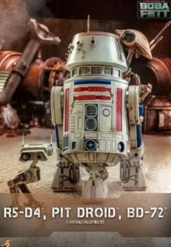 Star Wars The Mandalorian Figuras 1/6 R5-D4, Pit Droid, & BD-72