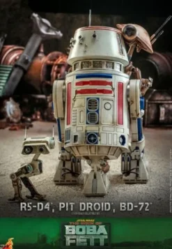 Star Wars The Mandalorian Figuras 1/6 R5-D4, Pit Droid, & BD-72