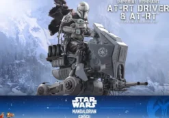 Star Wars: The Mandalorian & Grogu Movie Masterpiece Set de Figuras 1/6 Imperial Remnant AT-RT Driver & AT-RT 60 cm